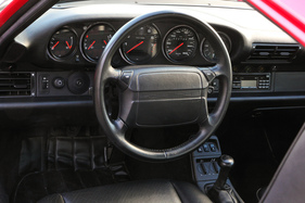 Porsche 964 WTL (1994) - fünf Rundinstrumente vor dem Fahrer
