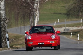 Porsche 964 WTL (1994) - könnte auch ein Turbo sein, von vorne sieht man den Unterschied kaum
