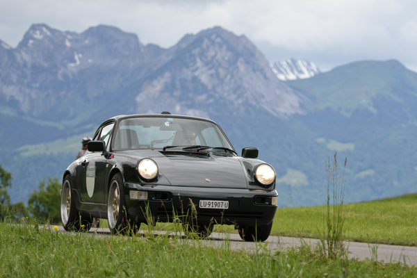 Porsche 964 - am Alpenbrevet 2020