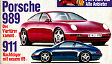 Dem tatsächlichen Entwurf immer näher kommend, schürte die deutsche Presse die Begeisterung für den viertürigen Porsche... und einen 911 mit V8