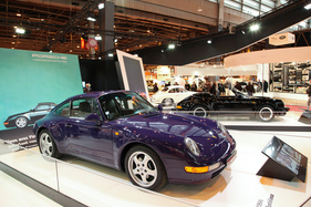 Porsche 993 (1994) - auf dem Porsche-Stand - Rétromobile Paris 2016