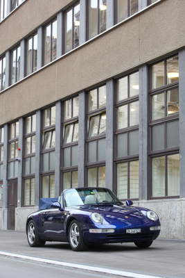 Porsche 993 Cabrio (1995) - macht nicht nur in der Grossstadt Freude