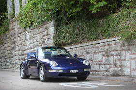 Porsche 993 Cabrio (1995) - selbst in der Dreissigerzone fühlt er sich wohl (1995)