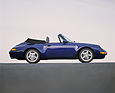 Bild: Porsche 993 Cabriolet (1995) - der letzte 911 mit aufliegendem Faltdach