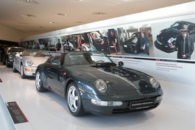 Porsche 993 Speedster - aufgebaut auf dem 3,6 Carrera für Ferdinand Alexander Porsche, es entsteht auch noch ein zweites Modell - 50 Jahre Porsche 911 im Porsche-Museum