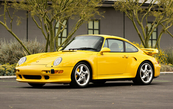 Porsche 993 Turbo S (1997) wird als Lot 030 versteigert an der Gooding "Geared Online May" Auktion vom 3. bis 7. Mai 2021