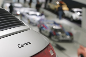 Porsche 993 - der letzte luftgekühlte 911-er - 50 Jahre Porsche 911 im Porsche-Museum