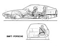 Bild: Porsche 995 (1979) - Im Auftrag des Bundesministeriums für Forschung und Technologie wird ein Zukunfts-Sportwagen entwickelt mit den Forschungsschwerpunkten Verbrauch, Sicherheit und Lärmemission