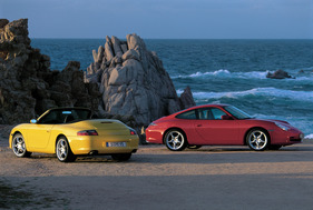 Porsche 996 (2000) - als Cabriolet und Turbo