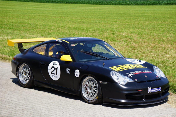 Porsche 996 GT3 – Supercup (2003) - als Lot 131 angeboten an der XE Exclusive Cars Versteigerung vom 1. Oktober 2022 in Langenthal