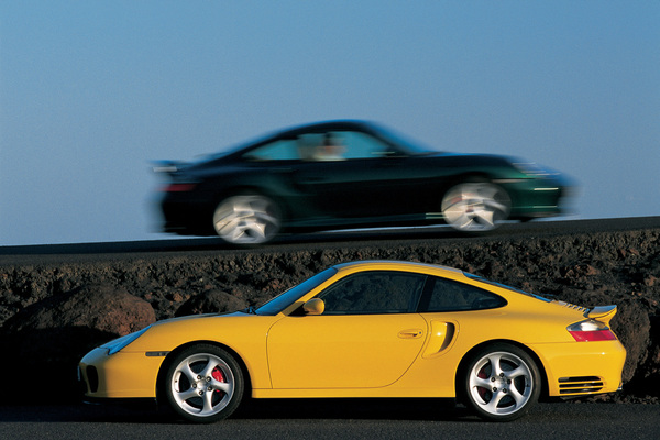 Porsche 996 - one of the youngtimers up for election in 2023