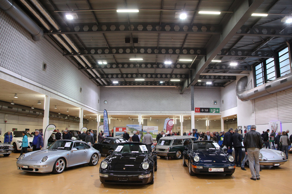 Porsche-Auswahl bei Huber Classic Cars - Oldtimermesse St. Gallen 2018