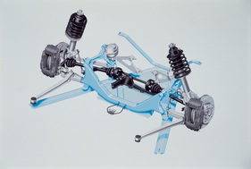 Porsche Boxster (1996) - Hinterachse