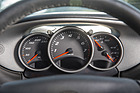Porsche Boxster (1997) - drei Instrumente, die eher Design- als Funktionalitätspunkte sammeln wollten