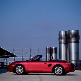 Porsche Boxster (2000) - in Rot