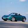 Porsche Boxster (2000) - with lowered soft top