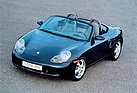 Image: Porsche Boxster (2000) - hardly distinguishable from the 996 from the front