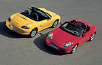 Image: Porsche Boxster (2002) - open mid-engined sports car