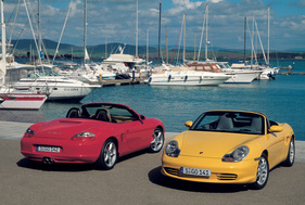 Porsche Boxster S (2000) - at the harbor