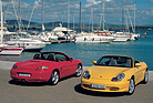 Porsche Boxster S (2000) - at the harbor