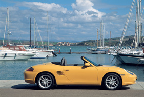 Porsche Boxster S (2000) - at the harbor