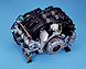 Porsche Boxster S (2000) - der vergrösserte Sechszylindermotor (© Porsche AG, 2000) Porsche Boxster S (2000) - der vergrösserte Sechszylindermotor (© Porsche AG, 2000)