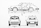Porsche Carrera (1974) – Abmessungen