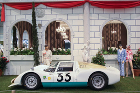 Porsche Carrera 6 (1966) - keine Chance auf Gesamtsieg in Le Mans, aber durchaus klassensiegfähig - SIHA-Sonderschau Le Mans Legenden (Techno Classica 2018)