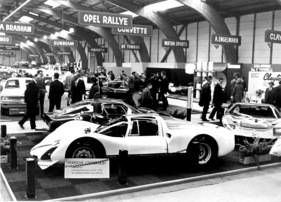 Porsche Carrera 6 (1966) - präsentiert in der erstmals durchgeführten kommerziellen Racing Car Show - Genfer Autosalon 1967