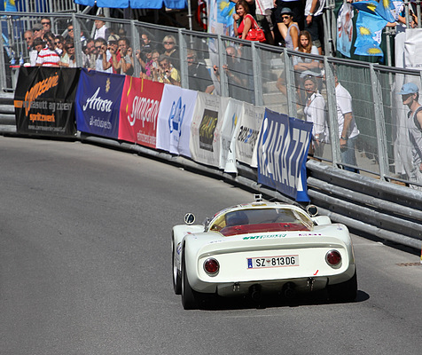Porsche Carrera 6 (906) (1966) - am Bergrennen Arosa ClassicCar 2011 (Startnummer 302)