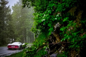 Porsche Carrera 6 bei der Fahrt auf den Gaisberg
