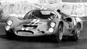 Porsche Carrera 910 Repco (1968) - Beim berühmten Bergrennen St-Ursanne-Les Rangiers pilotierte Karl Foitek 1968 einen Porsche Carrera 910 Repco