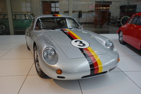 Porsche Carrera Abarth (1960) - in der Sonderschau "70 Jahre Porsche 356" in der Autoworld Brüssel 2020