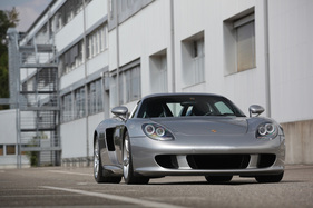 Porsche Carrera GT (2005) - pictured in the book "70 Years, 70 Icons"