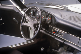 Porsche Carrera RS (1972) - Sportausstattung, keine Uhr im Armaturenbrett