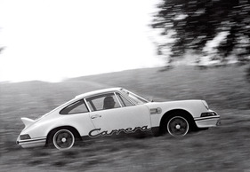 Porsche Carrera RS (1972) - am Lenkrad Jürgen Barth