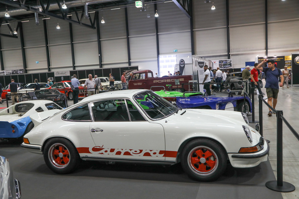 Porsche Carrera RS (1973) - delivered by MAHAG Munich, matching numbers, seen at Lutziger Classic Cars - Swiss Classic World Lucerne 2023