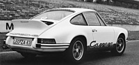 Porsche Carrera RS (1973) - der Kunststoff-Heckspoiler war obligatorisch und konnte nicht abbestellt werden