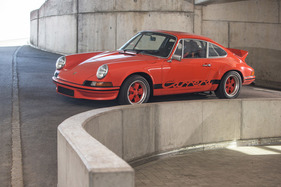 Porsche Carrera RS (1973) - der Ölkühler vorne wurde erst später eingebaut