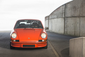 Porsche Carrera RS (1973) - der Überrollkäfig wurde nachträglich in den USA montiert