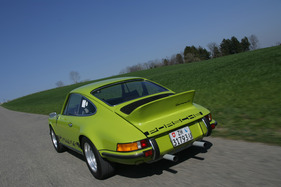 Porsche Carrera RS 2.7 (1973) - am Heckspoiler erkannte man den schnellen 911-er Porsche Carrera RS 2.7 (1973) - am Heckspoiler erkannte man den schnellen 911-er