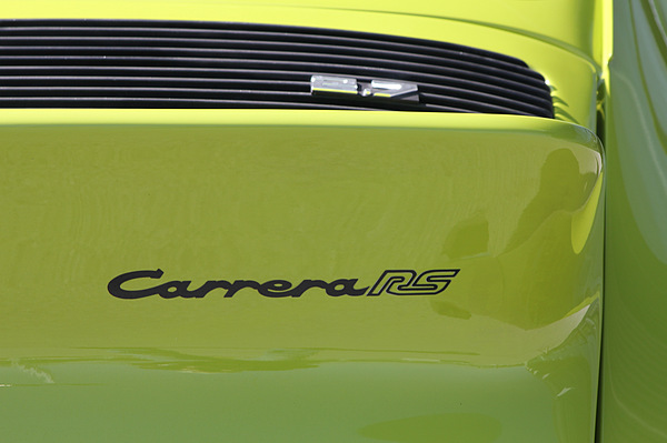 Porsche Carrera RS 2.7 (1973) - an diesem Schriftzug ergötzten sich die Massen