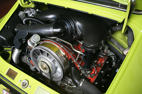 Porsche Carrera RS 2.7 (1973) - der Motor mit Einspritzung