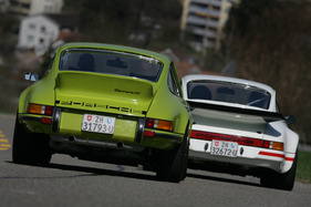 Porsche Carrera RS 2.7 (1973) - über 1'300 wurden vom einen, knapp 50 Stück vom anderen (Porsche Carrera RS 3.0) gebaut