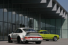 Porsche Carrera RS 3.0 (1974) - gut sichtbar die Verbreiterungen für die grossen Räder