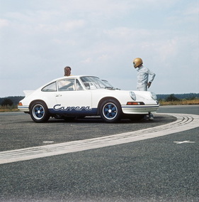Image: Porsche Carrera RS - sports car for road and race track