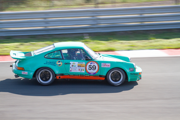 Porsche Carrera RS (ca.1972) in der Kategorie NK GTTC am Historic Grand Prix Zandvoort 2018
