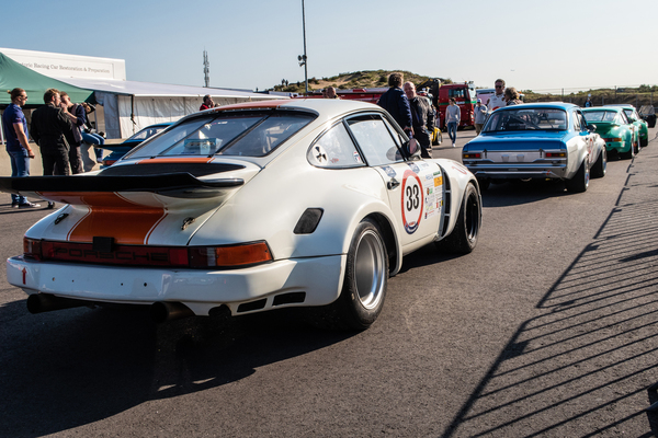 Porsche Carrera RS (ca.1972) in der Kategorie NK GTTC am Historic Grand Prix Zandvoort 2018