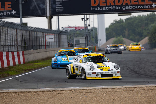 Porsche Carrera RSR – Michael Hess und Nick Salewsky vom Dürener Motorsportclub e. V. errangen Platz 2 mit 5,785 Sekunden Rückstand – Historic Grand Prix Zolder 2024