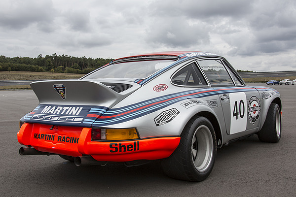 Bild: Porsche Carrera RSR - auf dem Testgelände in Boxberg - Porsche Carrera RS Worldmeeting 2012